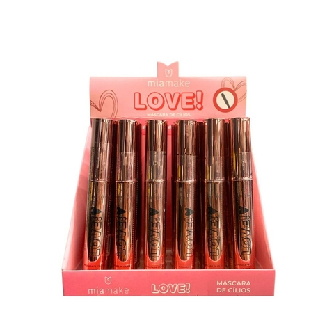 MASCARA DE CILIOS LOVE ROSE MIA MAKE