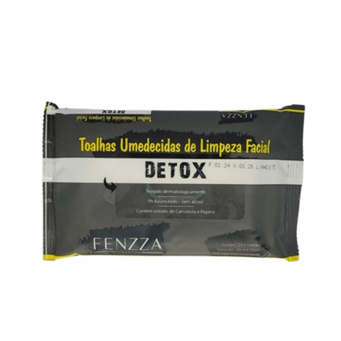 TOALHAS UMEDECIDAS DETOX FENZZA