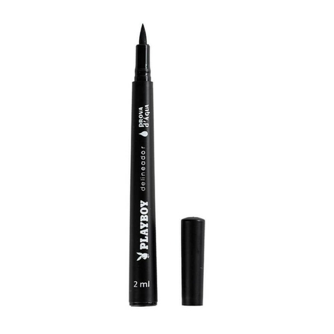 CANETA DELINEADORA PRETA PREMIUM PLAYBOY