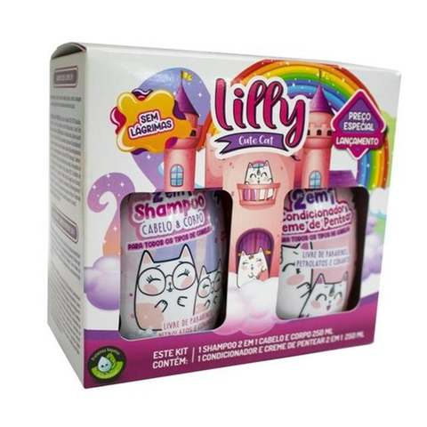 KIT SH + COND MENINA LILLY CUTE LLC0105