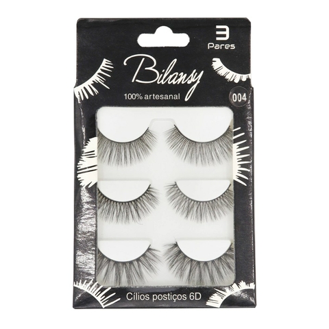 CILIOS POSTICOS 6D C/ 3 PARES BILANCY