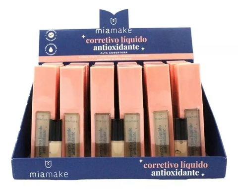 CORRETIVO LIQ ANTIOXIDANTE BEGE MIA MAKE