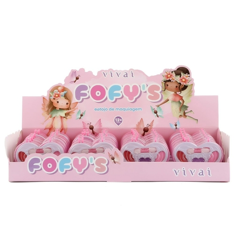 ESTOJO DE SOMBRAS FOFYS CORACAO VIVAI
