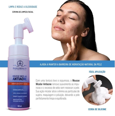 MOUSSE MICELAR ANTIACNE PHALLEBEAUTY