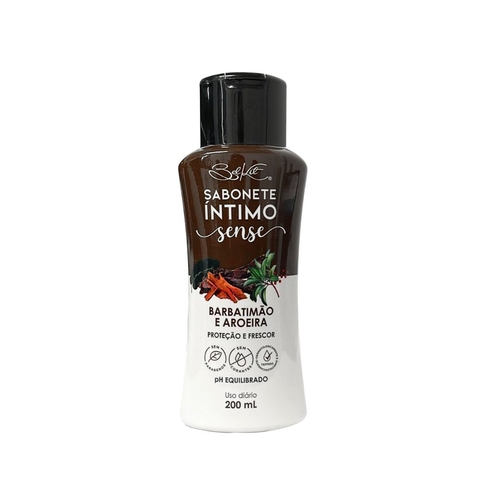 SABONETE INTIMO SENSE BARBATIMAO E AROEIRA 200ML BELKIT