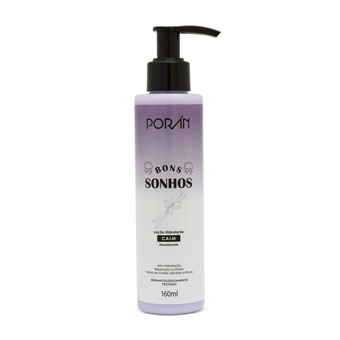 LOCAO HIDRATANTE BONS SONHOS CALM 160ML PORAN