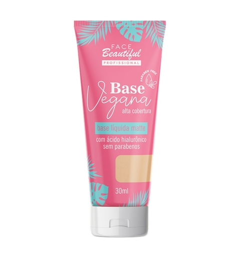 BASE MATTE VEGANA 5/8 C/16 FACE BEAUTIFUL