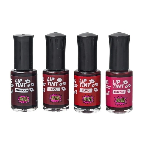 LIP TINT COM EXTRATO DE LARANJA 3 EM 1 10ML SP PODERES