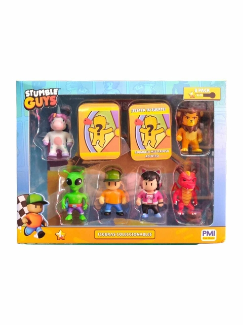STUMBLE GUYS PACK X8 FIGURAS PACK 3