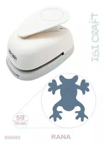 PERFORADORA IBI CRAFT 1.6CM 3/4 PULGADAS RANITA 655013