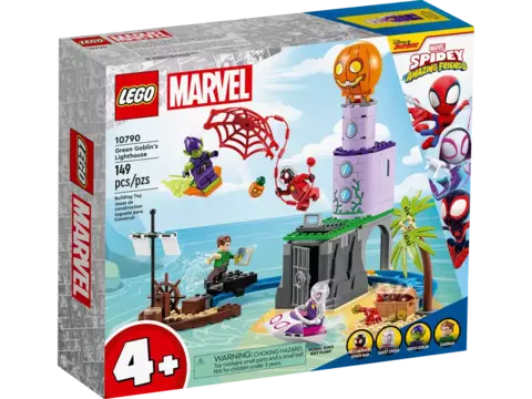 LEGO MARVEL EQUIPO SPIDEY EN EL FARO DEL DUENDE VERDE 149PCS 10790