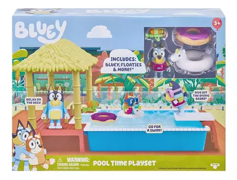 BLUEY POOL TIME PLAYSET 13065