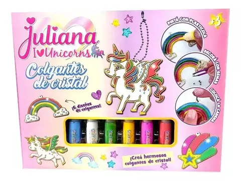 JULIANA I LOVE UNICORNS COLGANTES 2987L071