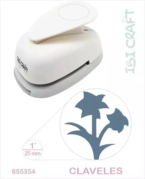 PERFORADORA IBI CRAFT 2.6CM 1 PULGADA FLORES 655354