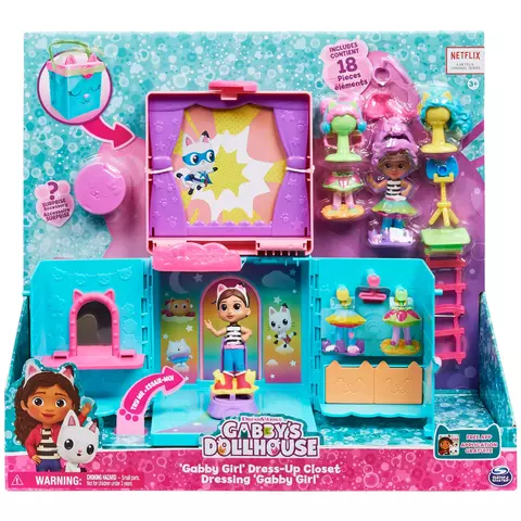 GABBY DOLL HOUSE RAINBOW CLOSET 36210