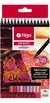LAPICES FILGO BLACK AND WHITE SUPERSOFT X15 TONOS SUNSET