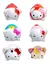 HELLO KITTY PELUCHE SQUISHY 10 CM SURTIDO - comprar online