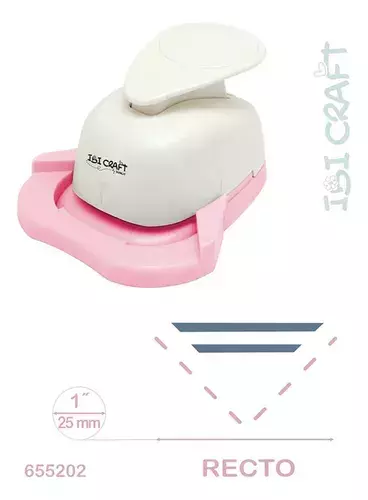 PERFORADORA PARA ESQUINAS DE PAPEL IBI CRAFT RECTO 655202