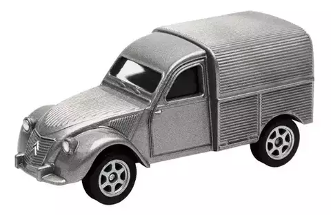 AUTO WELLY 1.34 CITROEN 2CV FOURGONNETTE GRIS