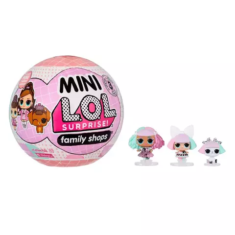 LOL SURPRISE MINI FAMILY SHOPS 8 SORPRESAS SERIE 3