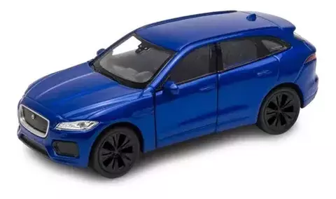 AUTO WELLY 1.34 JAGUAR F-PACE AZUL