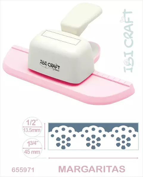 PERFORADORA IBI CRAFT BORDE CONTINUO JUMBO FLORES 655971