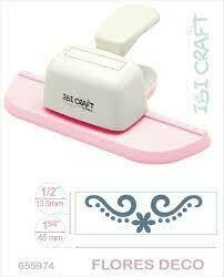 PERFORADORA IBI CRAFT BORDE CONTINUO JUMBO FLORES DECO 655974