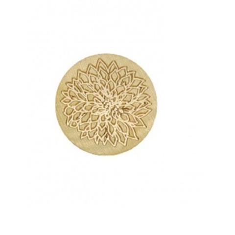 SELLO DE BRONCE PARA LACRE "FLOR" IBI CRAFT 659204