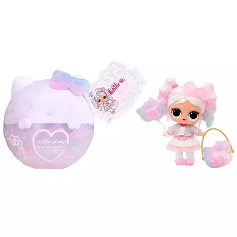 LOL SURPRISE HELLO KITTY 50 ANIVERSARIO 9CM