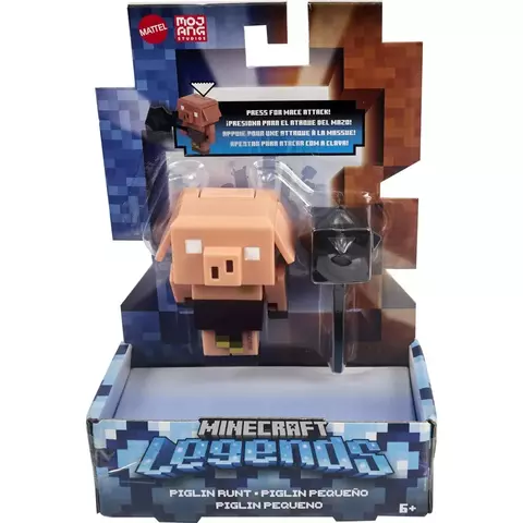 FIGURA MINECRAFT LEGENDS PIGLIN PEQUEÑO 107GYR78
