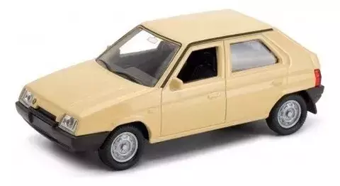 AUTO WELLY 1.34 SKODA FAVORIT CREMA