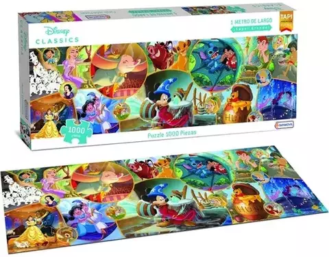 PUZZLE/ROMPECABEZA X1000PCS 1 METRO DISNEY CLASSICS TAPIMOVIL