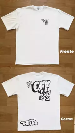 016 - Camiseta Oversize - Branca - comprar online