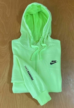 019 - Casaco Moletom Nike - Verde Neon - comprar online