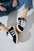 Zapatillas Campus Unisex Negro con Blanco - comprar online