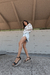 Sandalias Jessy Alta Negro Pu - tienda online