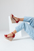 Sandalias Jessy Alta Rojo en internet