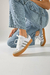 Zapatillas Sambas Altas / Blanco con Gris - comprar online