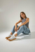 Zapatillas Sambas Altas / Blanco con Gris en internet