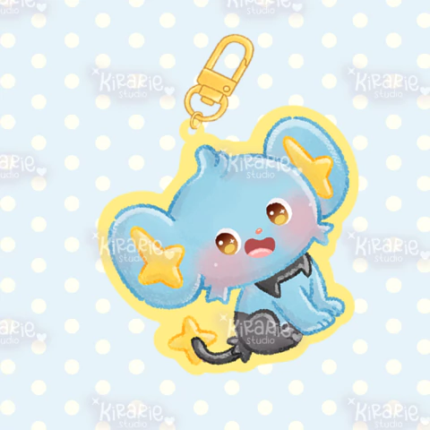Chaveiro Pokemon - Fantasma, Fada e Elétrico - comprar online