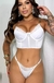 Conjunto Cropped Corrente Branco
