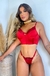 Conjunto Cropped Lumara Vermelho