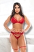 Conjunto Sexy Rolite Vermelho - comprar online