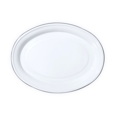 BANDEJA REDONDA ENLOZADA 36.5 X 26 Cm (EXA3037N)