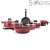 CACEROLA BRINOX C/TAPA CHERRY 24 CM 4,5LTS LINEA MAPLE (BRI3861) en internet