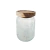 FRASCO VIDRIO Y MADERA ESTAMPA 600ML (ETN0235)