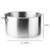 CACEROLA C/TAPA ASAS DESMONTABLES ROJO COMBI D. 24 CM (LAC56624R) - comprar online