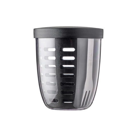 CONTENEDOR PARA FRUTAS Y VEGETALES ELLIPESE 600 ML NEGRO NÓRDICO MEPAL (RAP1100)