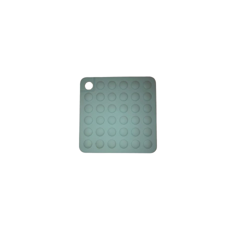 POSAPAVAS SILICONA CUADRADO 17,7 TURQUESA (ETN0050)