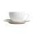 TAZA Y PLATO DE TE ACAPULCO WHITE BORDE DORADO (SIM6H25)